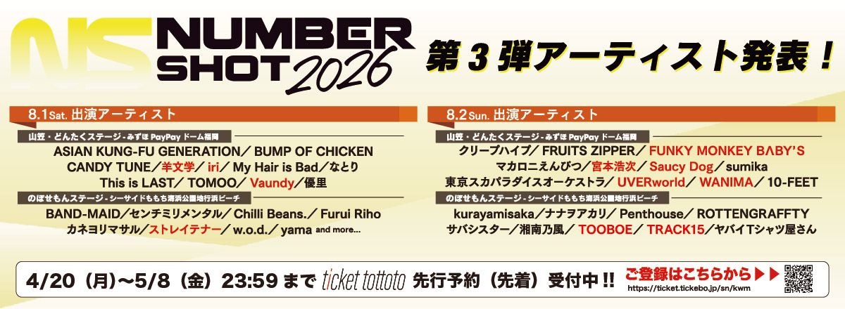 NUMBER SHOT2026