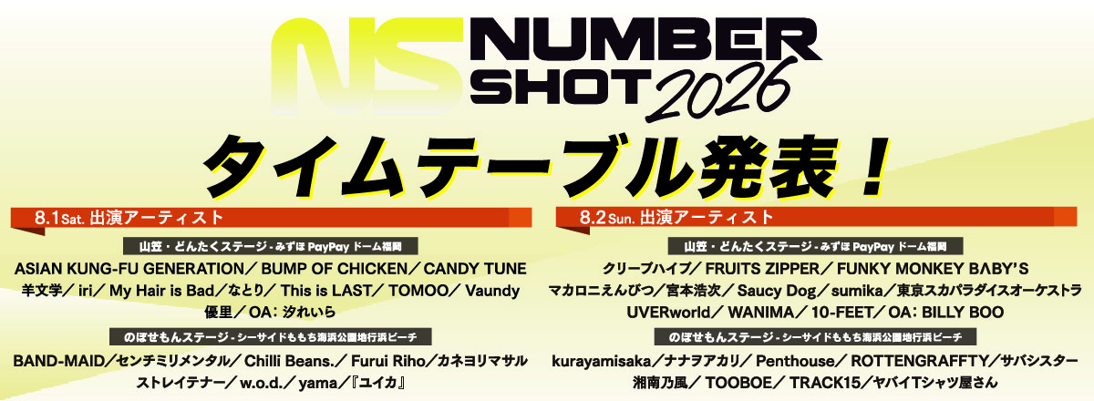 NUMBER SHOT2026